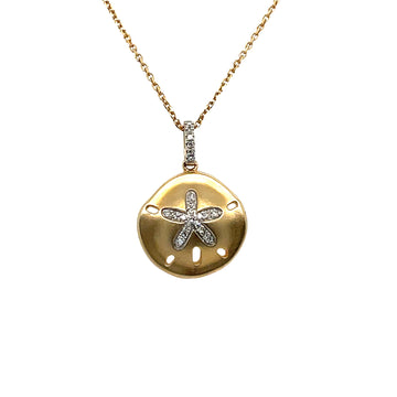 Sand Dollar Pendant Necklace